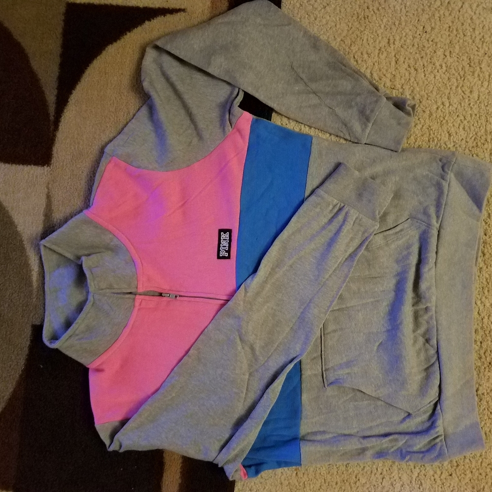 Womens PINK sweat jacket